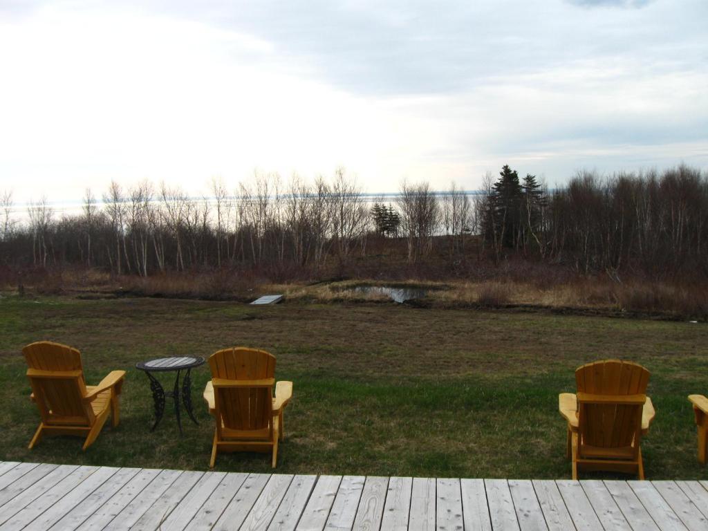 Motel De La Pointe Aux Bouleaux Baie-Sainte-Catherine Zimmer foto
